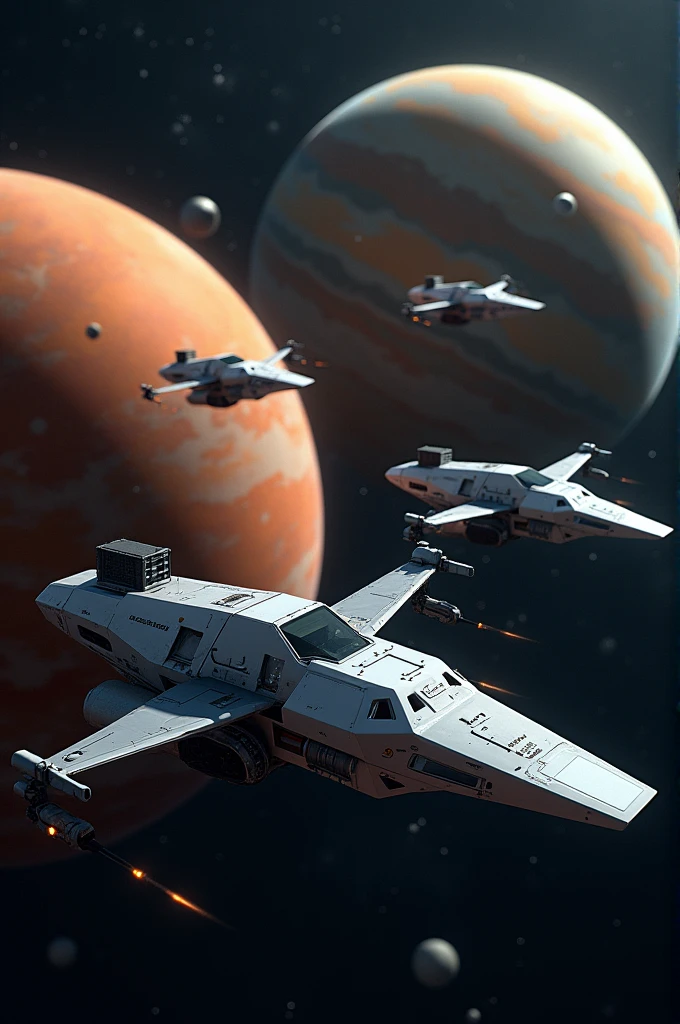 Flying robots observing the planets
