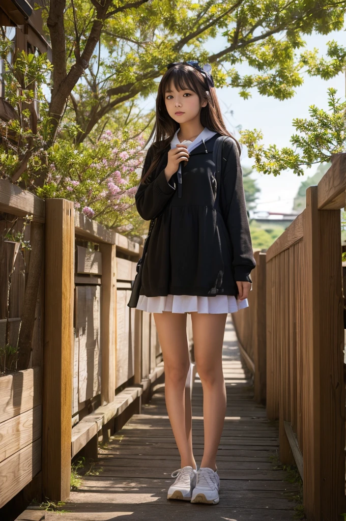 (masterpiece、16k image、High resolution、Highest quality)、alone、One Girl、(Japanese' Calm clothes,perfection)、(perfectionな解剖学,Beautiful body、Healthy Body、Beautiful Skin)、Stormy days、Brown hair、Tying up your hair、black eye、By the window、Bust B cup:1.5、New residential area、artistic.、Beautiful woman、Beautiful body、smile、38 years old