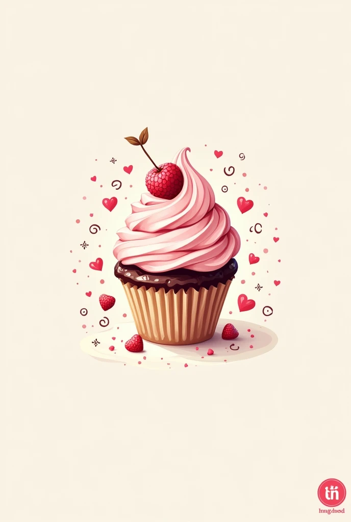 Create a logo about cuisine specifically about sweets , with excellent quality