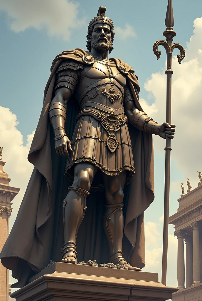 Alexander statue,The large
