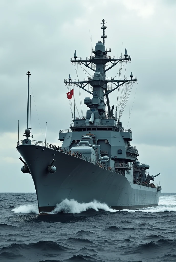 Advanced multi role military ship