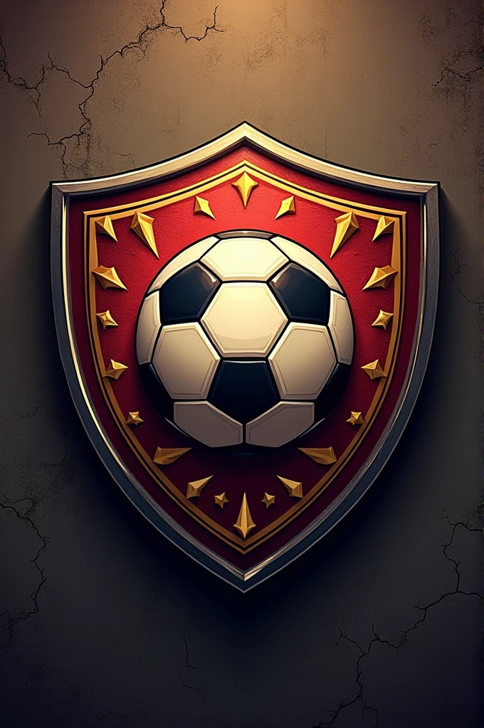 a soccer shield
