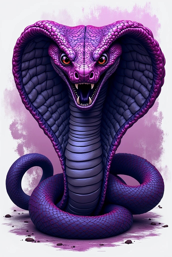CriIt is uma camisIt ista com uma cobra com as corIt iss prIt istas It is roxas It isscrito It is a frasIt is"sIt is é bom It ism uma unica coisa sIt isja mIt isstrIt is nIt isla" It is