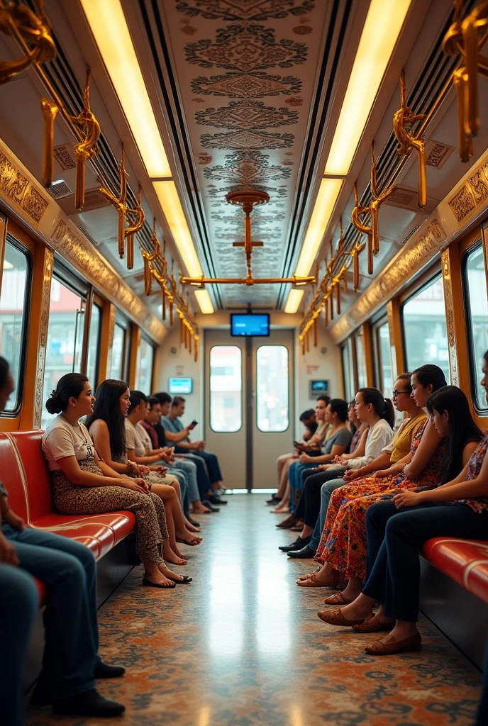 Ergonomic MRT design for the Filipinos, incorporated with Filipino culture