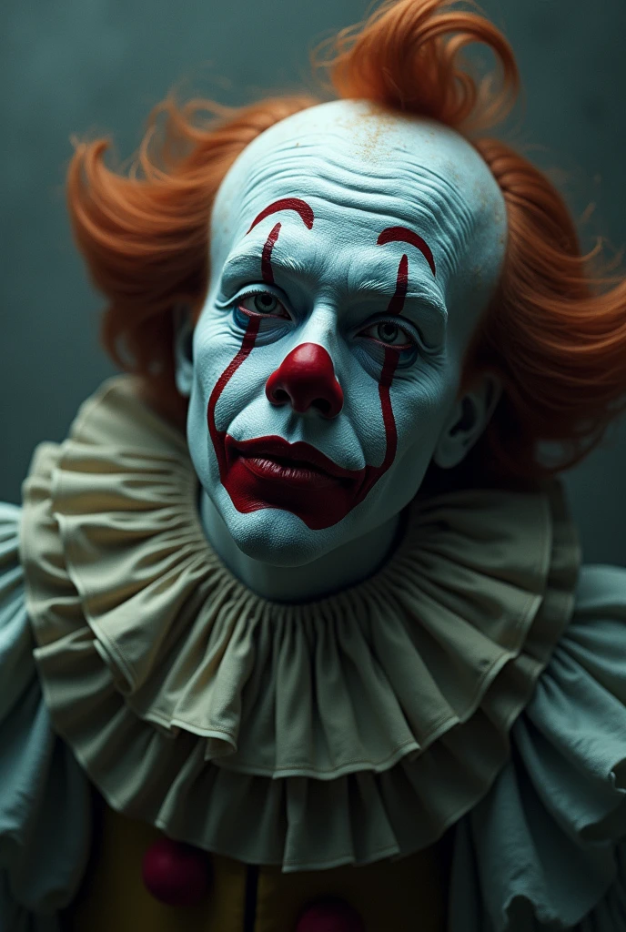 Clown crying