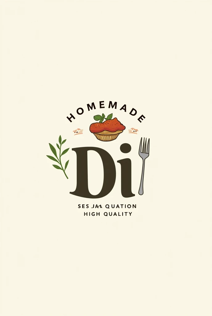 Generate a logo for my restaurant, with homemade food name Dii, use eye-catching and coherent elements 