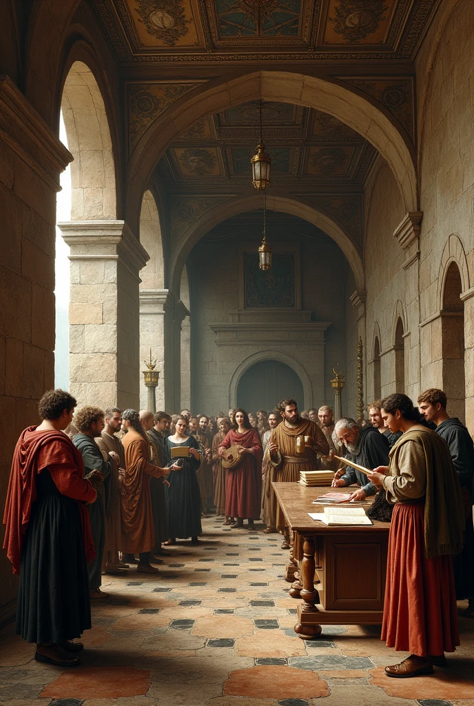 Education in the 13th and 14th centuries marks the transition from theocentrism to humanism.