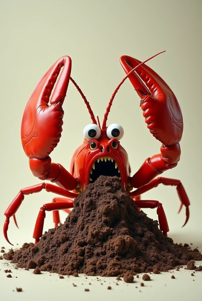 poop、lobster