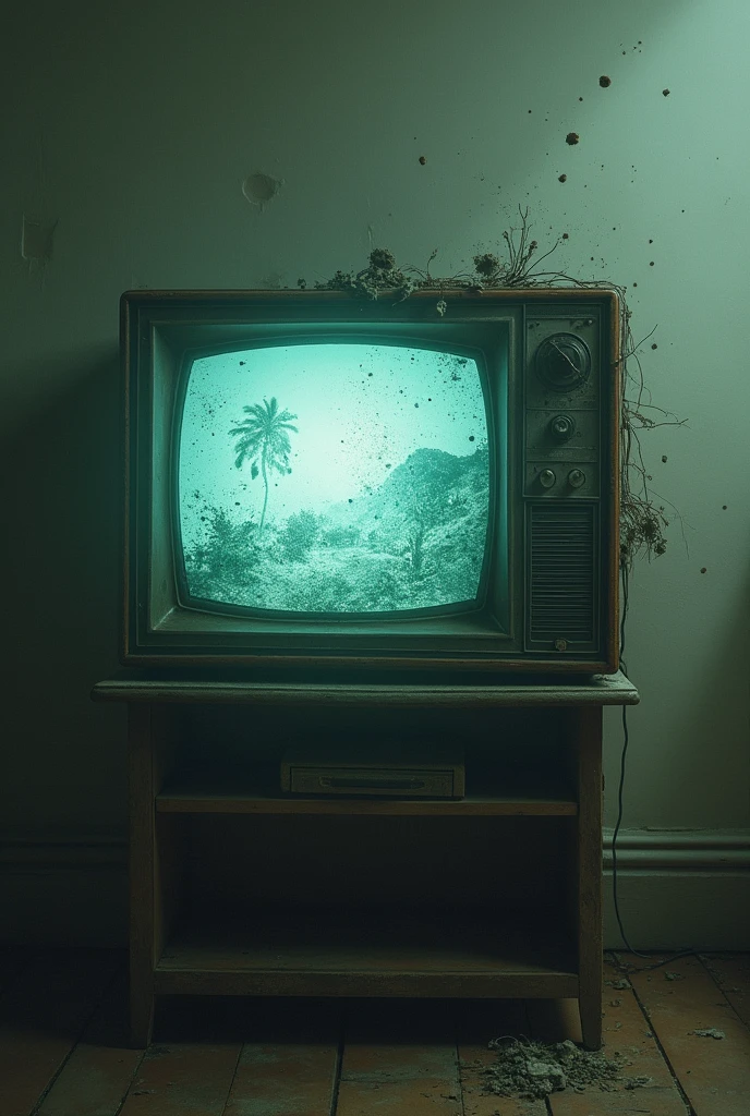 several points of ? on old tv tapes playing "3d