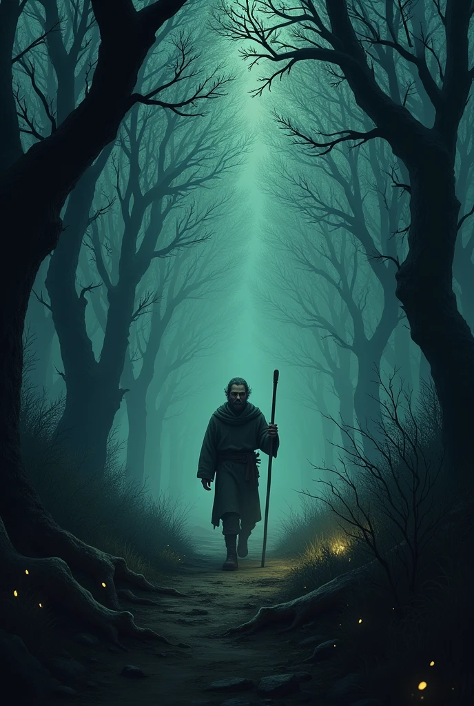 The same shepherd you gave me enemies and now he's looking for me in a dark animated forest