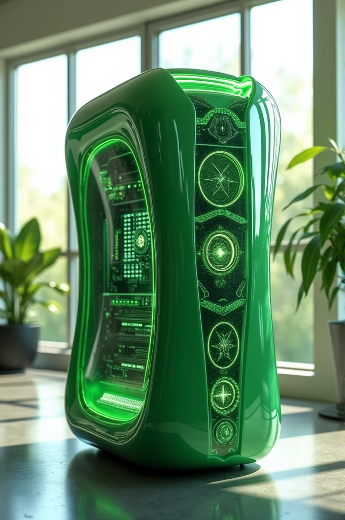 A computer based on green technology 