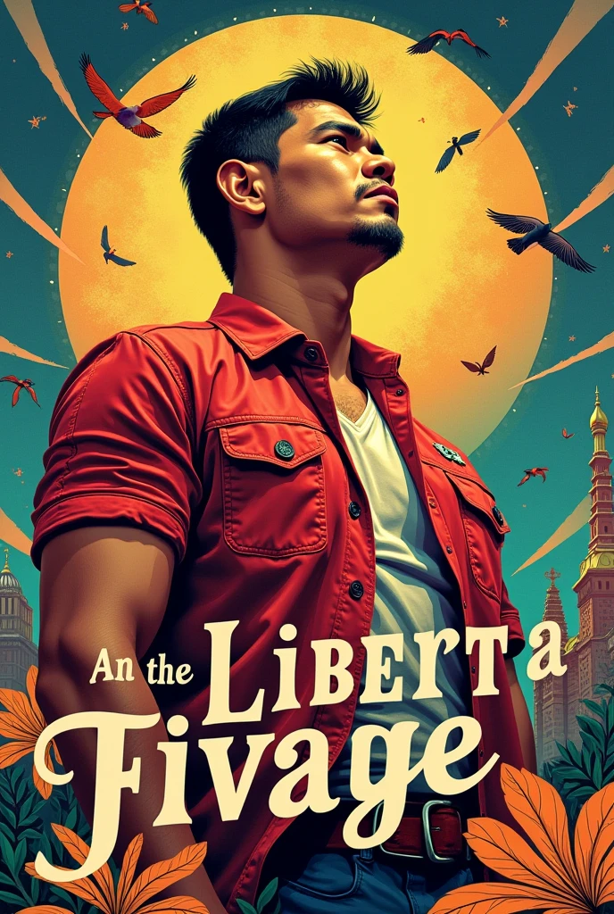 Poster with theme Filipino: Wikang Mapagpalaya
