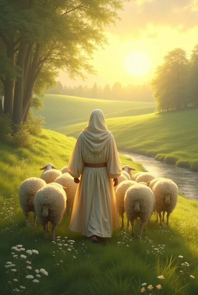 You are my shepherd and I will lack nothing 