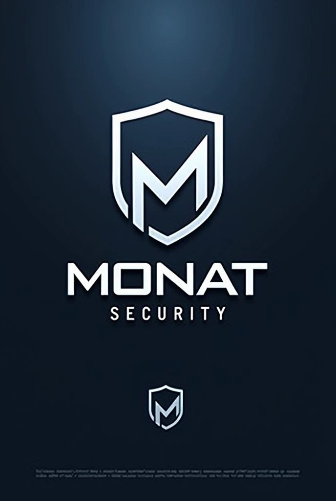 Security company logo named MONAT