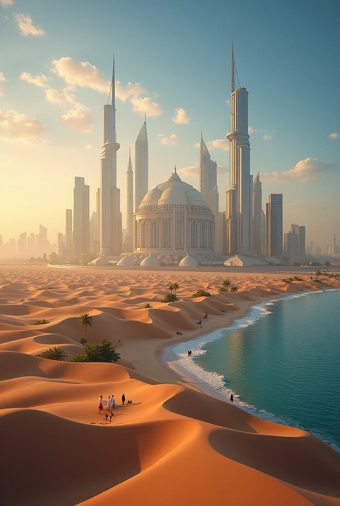 Create a TRAVEL ad for Qatar
