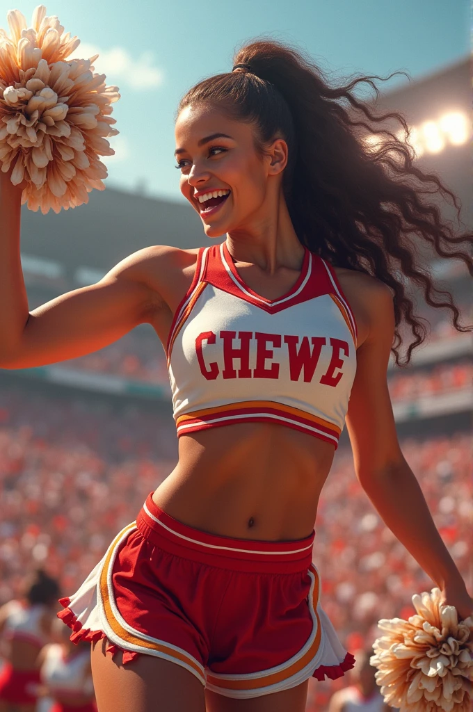 Hot cheerleader