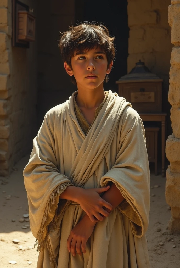 Young Samuel from the bible