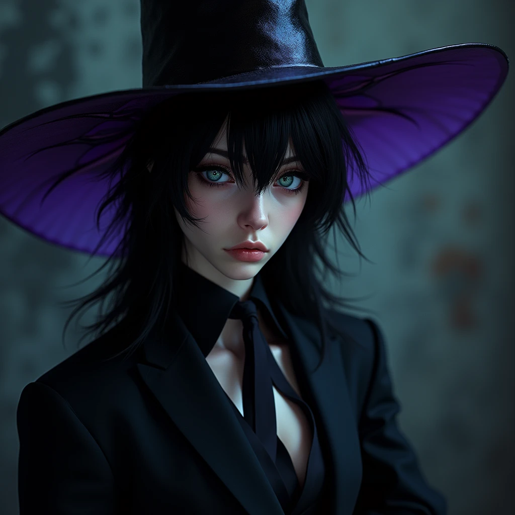 A sexy young male, black silky long hair, teal blue eyes, gothic clothing, shiny. Delicate features, no facial or body hair. Sexy pose. Surreal, Insanely detailed, Detailed face, extremely detailed texture. White, pale skin. Sexy pose. Seductive. Cute. Pretty. Male. No eye bags. Legs open. Male. Purple and black. Gothic hat. Sexy pose. Seductive pose. Sensual pose. Ultra, mega quality. Shiny. Male. Boy. A sexy male. Male
 Male male male male male male male male
Boy boy boy boy boy boy boy boy boy boy😭 seductive.  Black silky long hair. Long lashes. Sexy pose. 