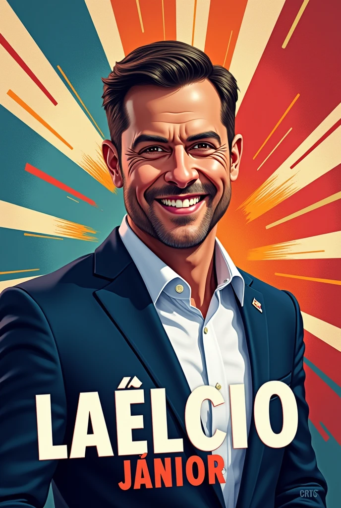 Image Generator for Council Candidate LAÉLCIO JÚNIOR Campaign 