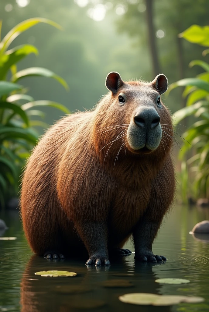 A very simple capybara from Colombia