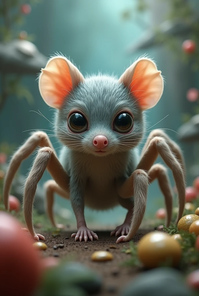 A mix of spider and mouse