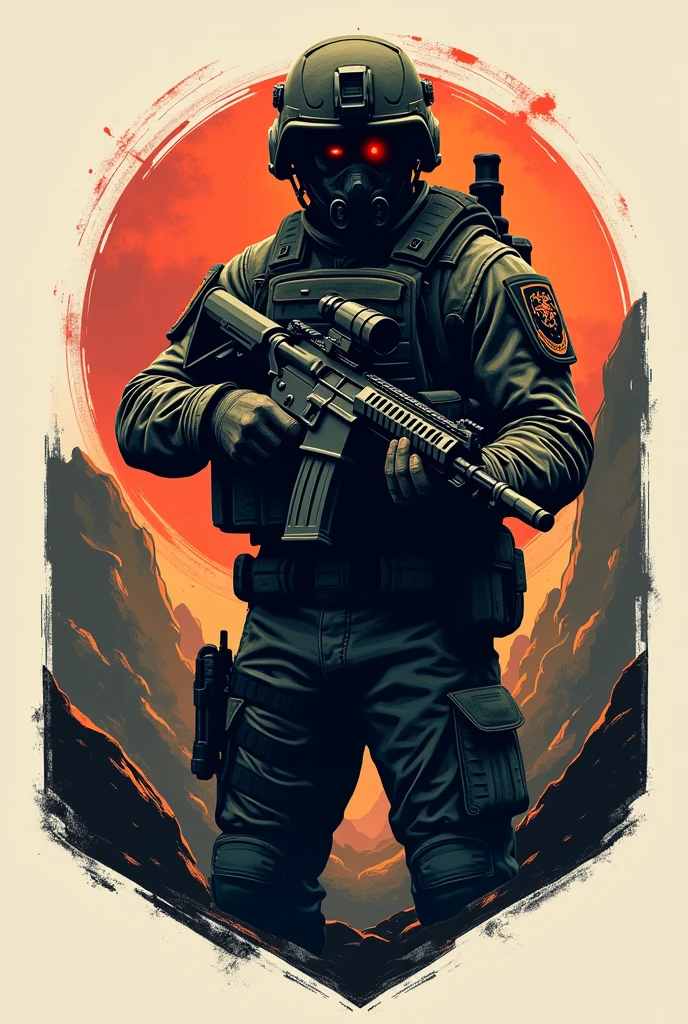 Create New Special forces logo with more warrior ways