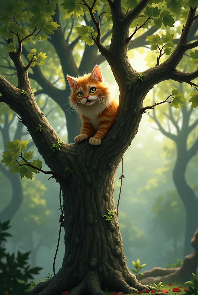 Chatgpt, help a cat stuck in a tree