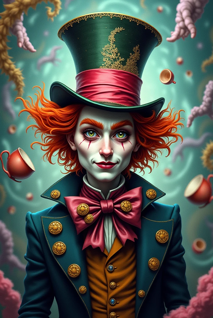 Create a picture of the Mad Hatter 