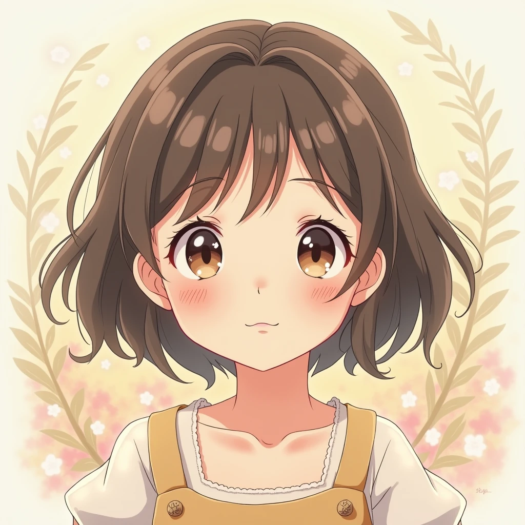 Hayao Miyazaki style、Kawaii Design, most beautiful girl ever、chibi,