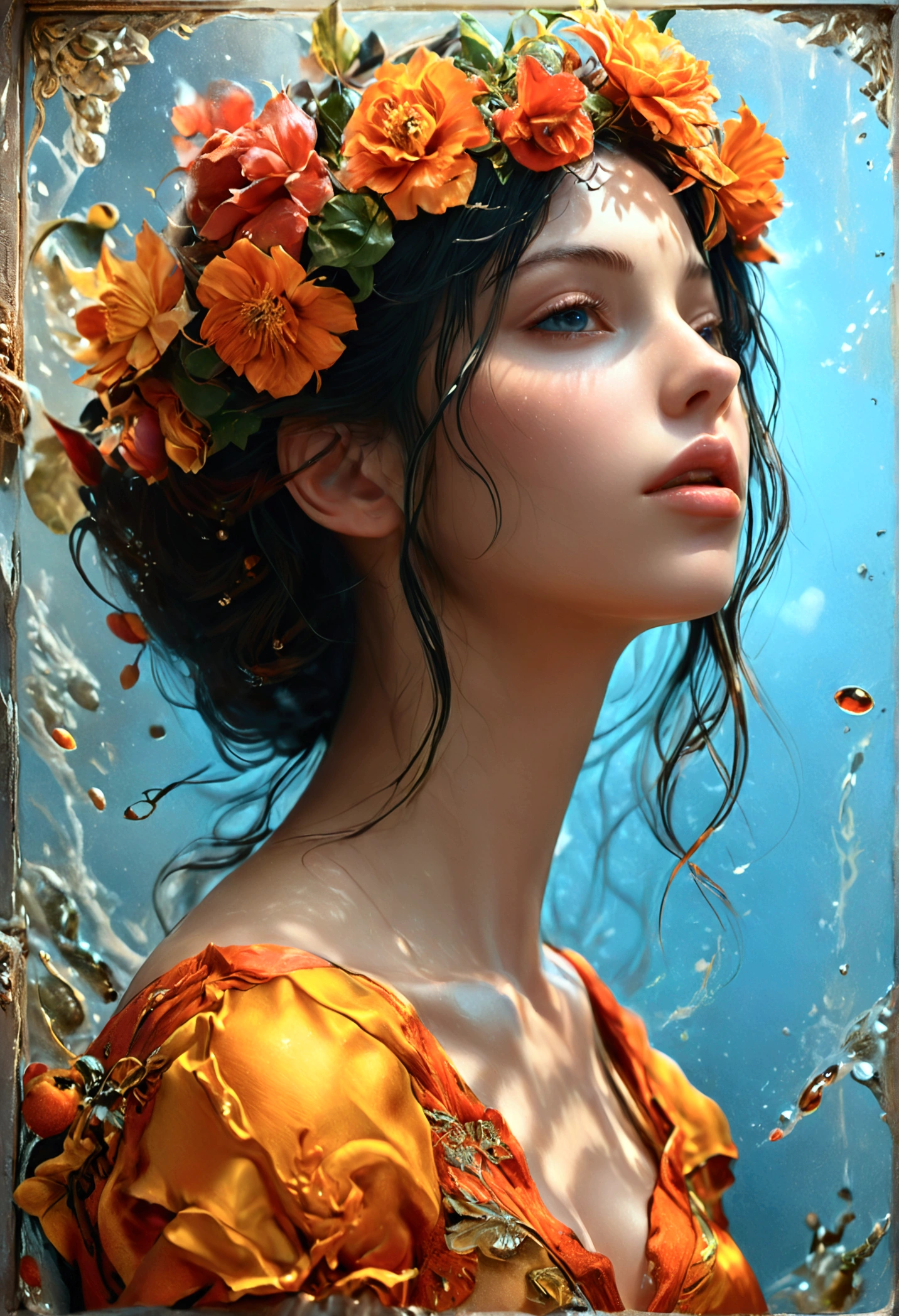Beautiful female body, amazing background, perfect composition, beautiful detailed intricate insanely detailed octane render trending on artstation, 8 k artistic photography, photorealistic concept art, soft natural volumetric cinematic perfect light, award - winning photograph, masterpiece, oil on canvas, raphael, caravaggio, greg rutkowski,