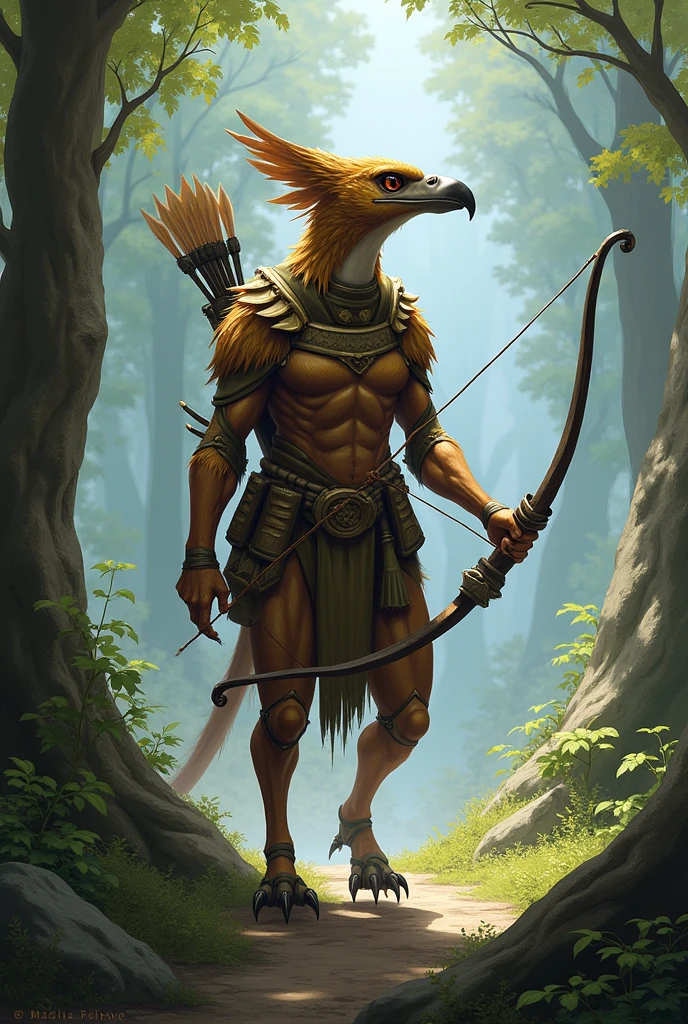 A patrolling archer Arakroca
