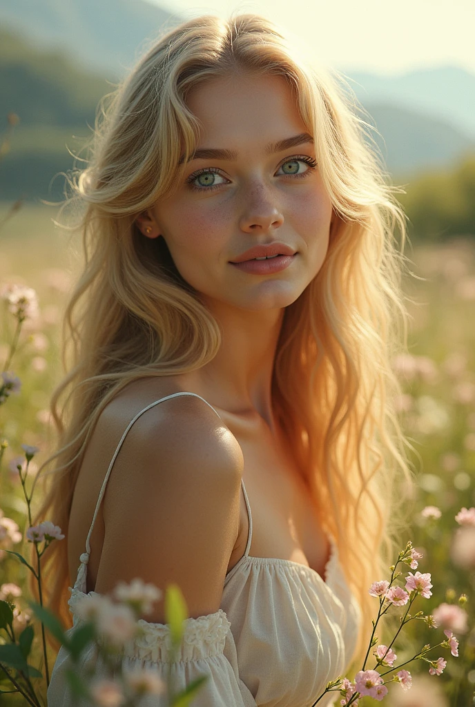 Yung beautifil blonde girl

