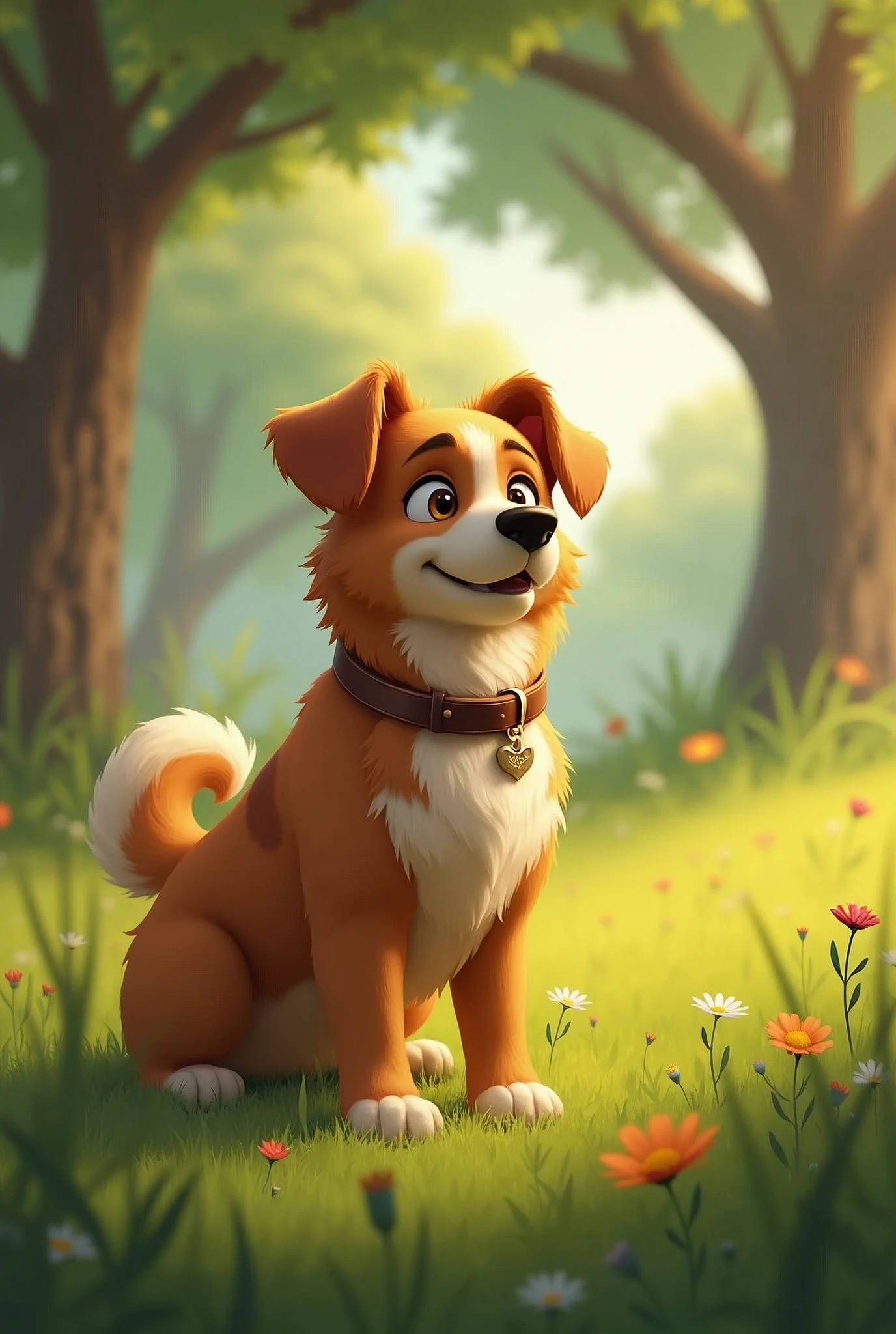 A dog