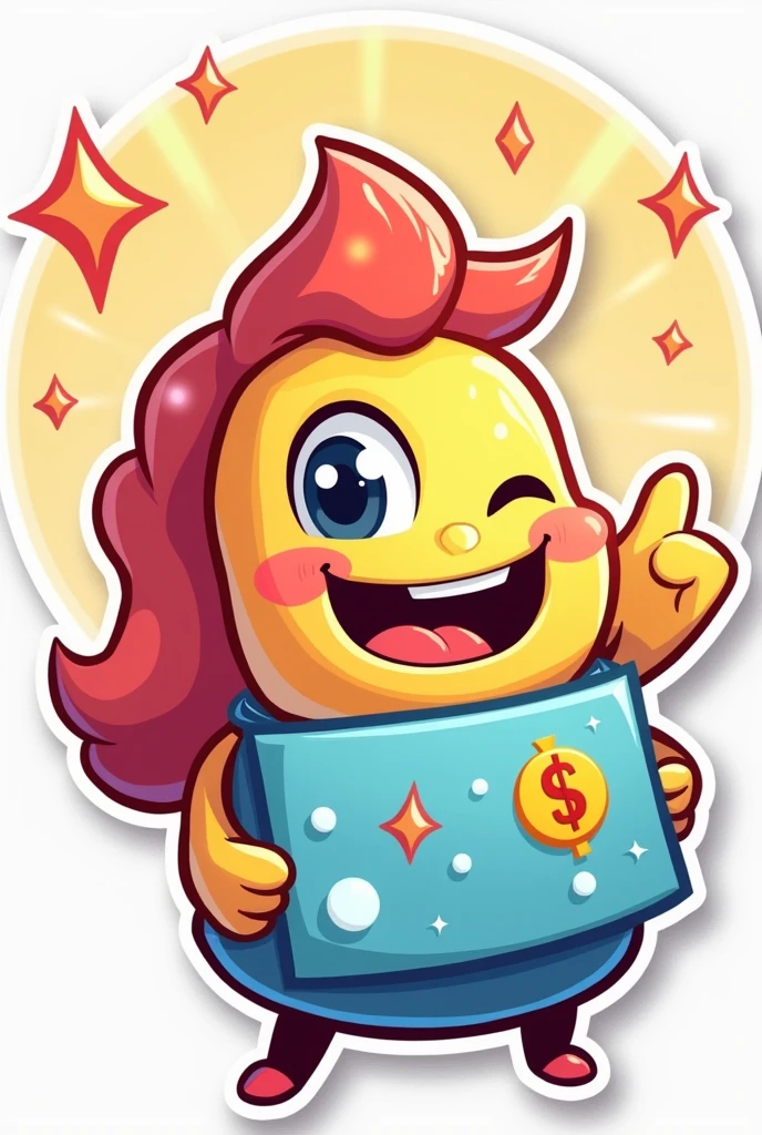 Thank you for your payment sticker
