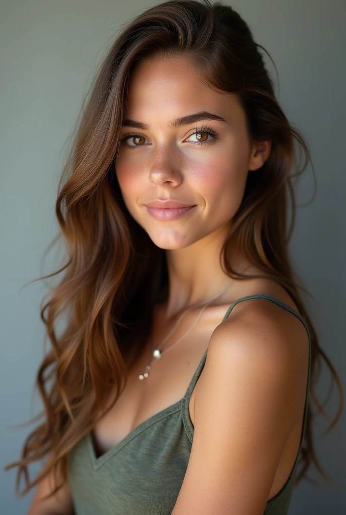 Beautiful real teen girl, 18 years old. Pretty teenage girl. Hazel eye, and brown hair. Very pretty Teen college girl.