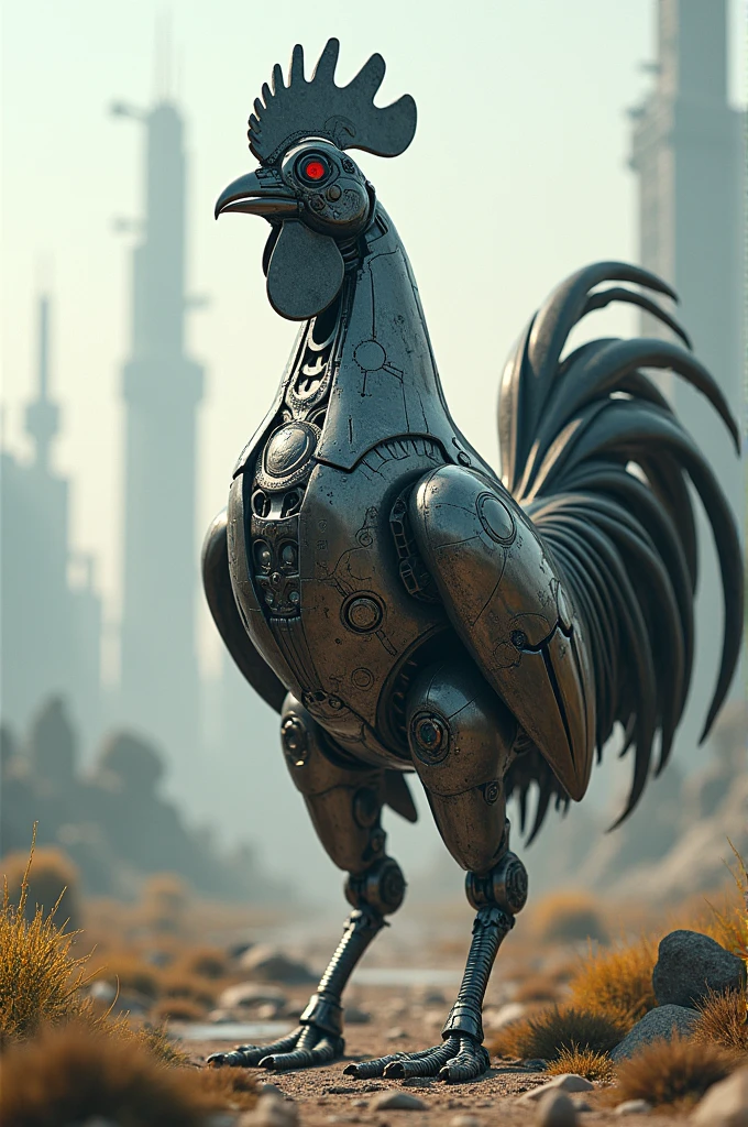 Un gallo robot