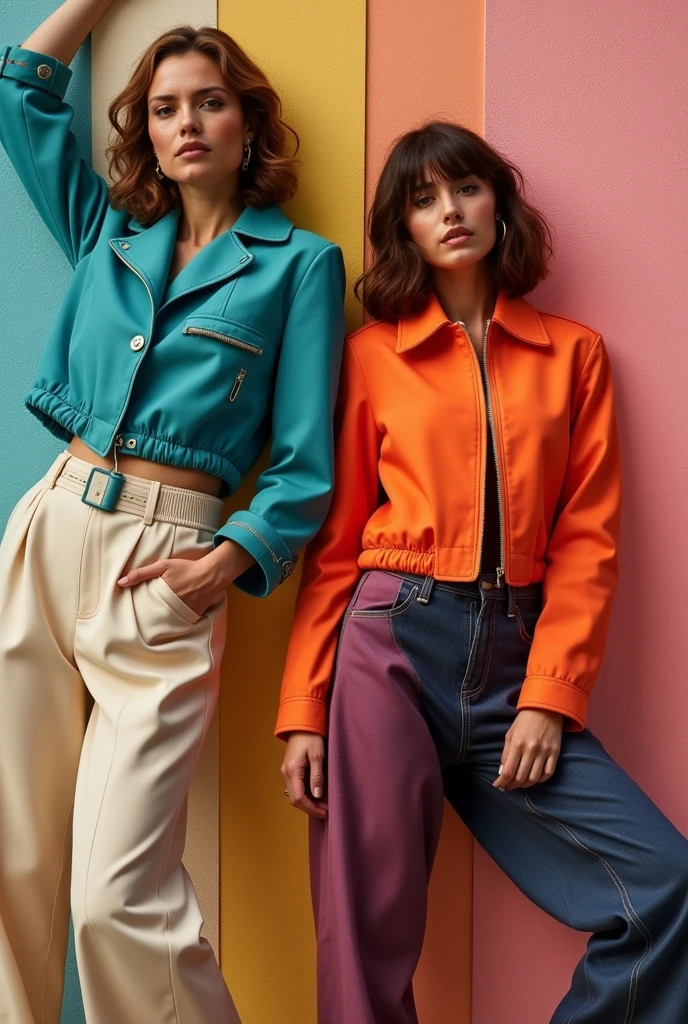 Create a color palette post for jackets
