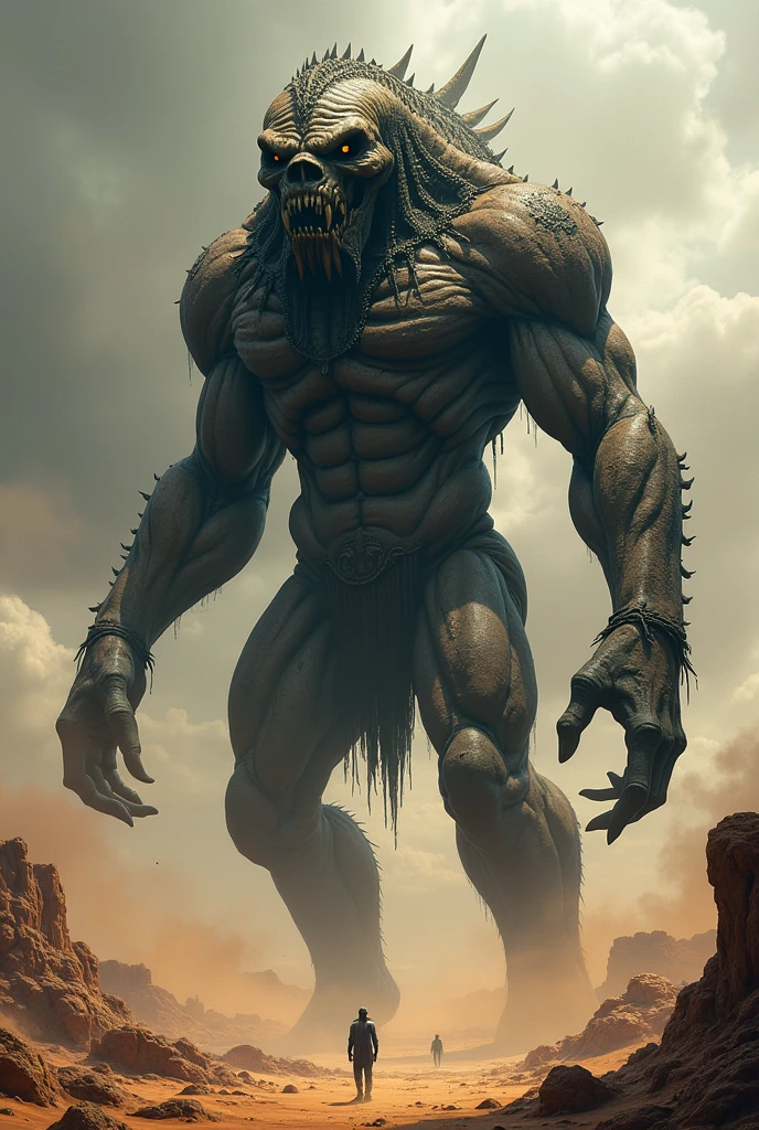 Draw me Libya as a monster