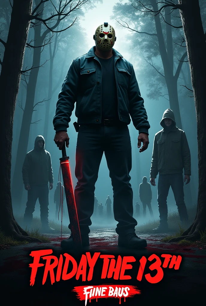 Jason takes Hollywood Friday the 13th horror movie poster