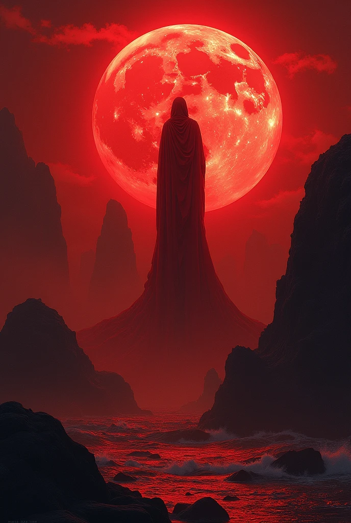 Moon red  God