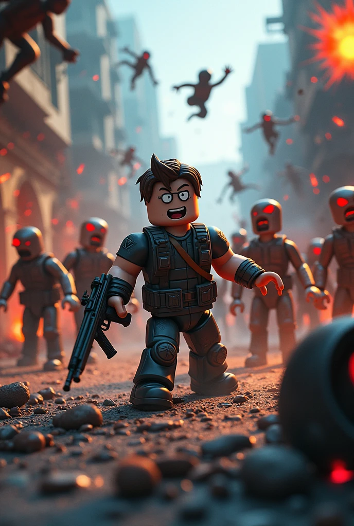 Roblox killing zombies