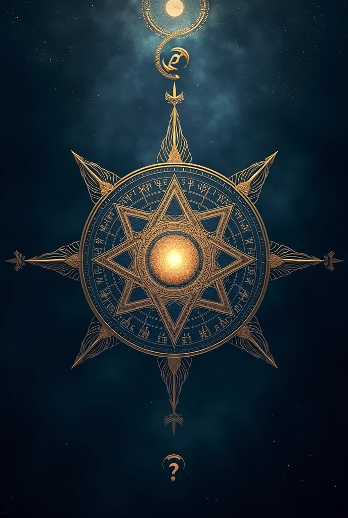 Phone lock screen with Kabbalistic symbol