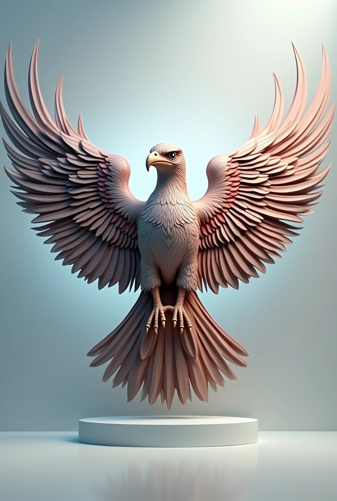 3D Garuda Indonesia Bird Logo