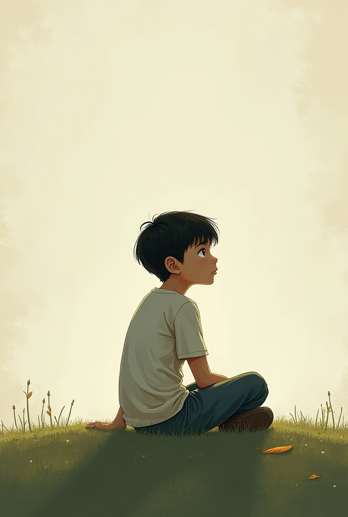 Alone boy