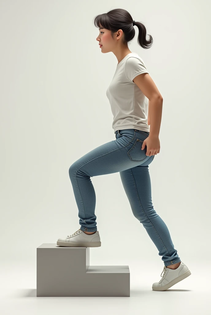 Climbing a step