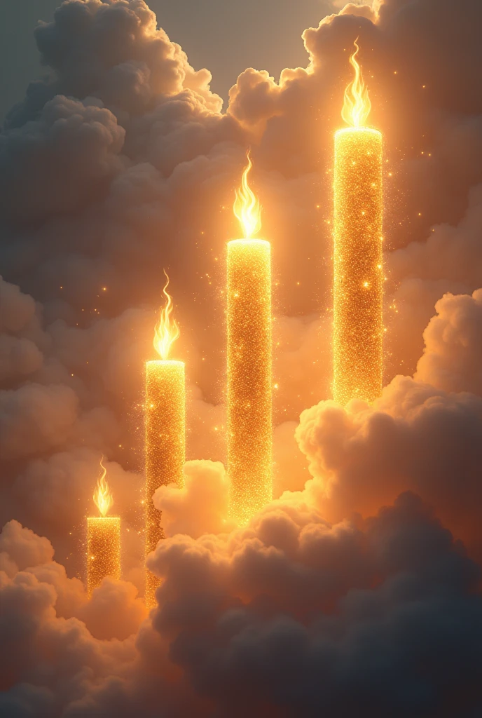 Heaven and Bitcoin candlestick chart