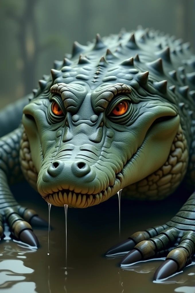 Crocodile en larmes