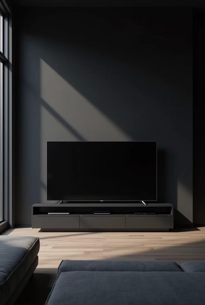 TV stand with speakers and speaker system, black oled background,
Personal room background, 8k vertical screen wallpaper