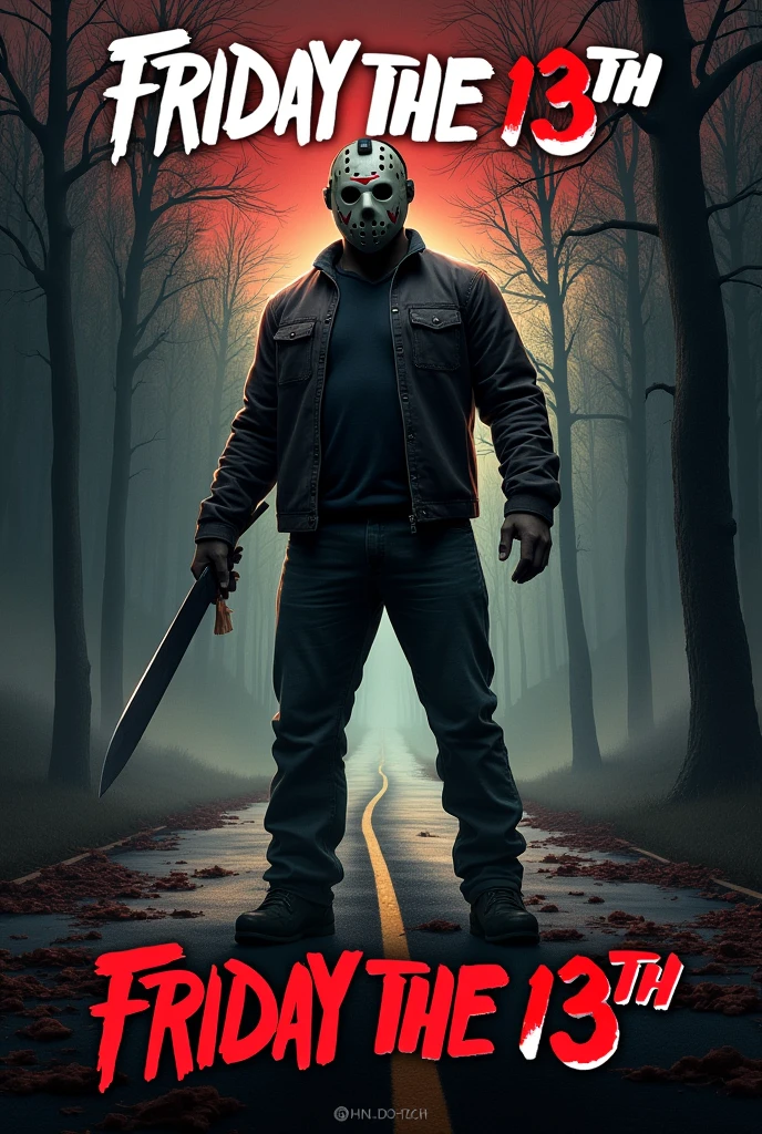 Jason takes road Friday the 13th Horror movie poster