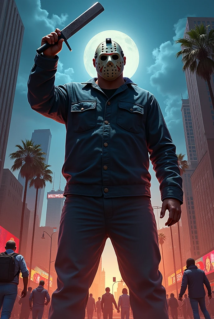 Friday the 13th: Jason takes Los angeles Horror movie poster